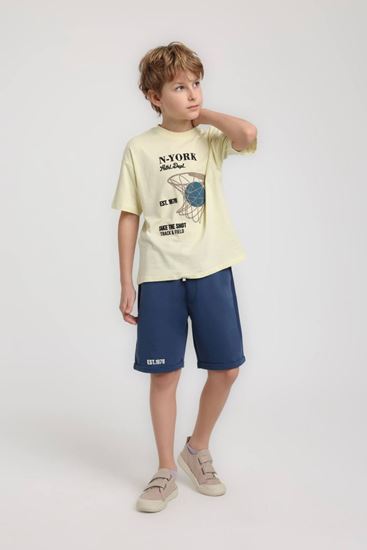 5-14 Yaş Flint Orven Erkek Çocuk Takım-Mavi