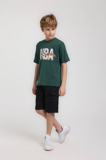 5-14 Yaş Enzo Rogue Erkek Çocuk Takım-Haki