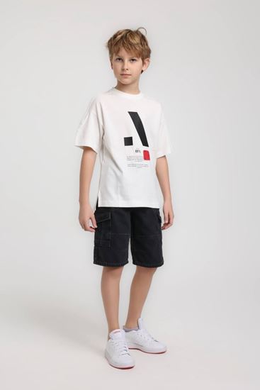 5-14 Yaş Rafael Sorel Erkek Çocuk Takım-Ekru