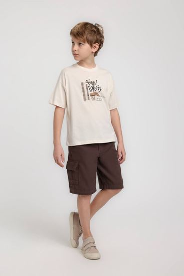 5-14 Yaş Mirox Klyren Erkek Çocuk Takım-Latte