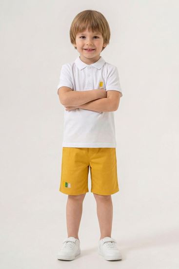 2-8 Yaş Lisanslı Haribo Erkek Çocuk Takım-Ekru