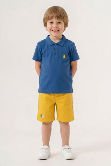 2-8 Yaş Lisanslı Haribo Erkek Çocuk Takım-Mavi