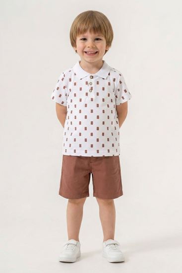 2-8 Yaş Lisanslı Haribo Erkek Çocuk Takım-Mocca