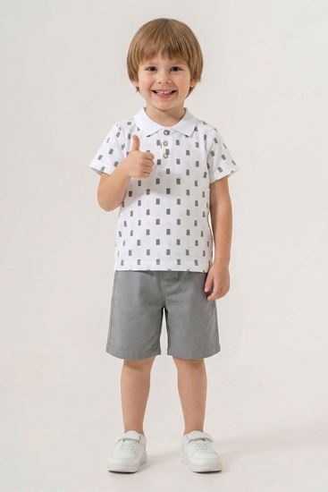 2-8 Yaş Lisanslı Haribo Erkek Çocuk Takım-Uzay Grisi