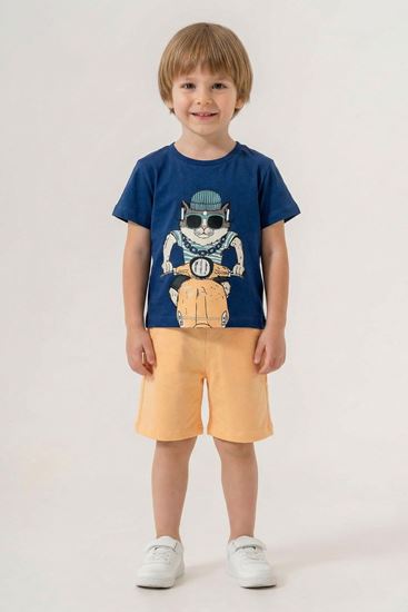 2-5 Yaş Star Cool Erkek Çocuk Takım-Lacivert