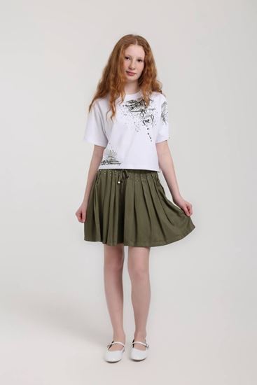 8-14 Yaş Rosalie Klyre Kız Çocuk Takım-Haki