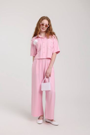 8-14 Yaş Stella Wish Kız Çocuk Takım-Pembe