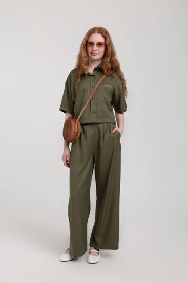 8-14 Yaş Stella Wish Kız Çocuk Takım-Haki