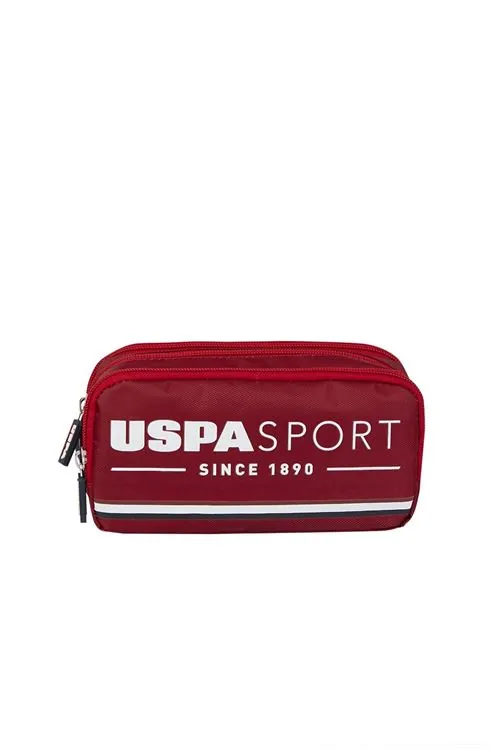Lisanslı Us Polo ASSN Kalem Kutusu-Bordo