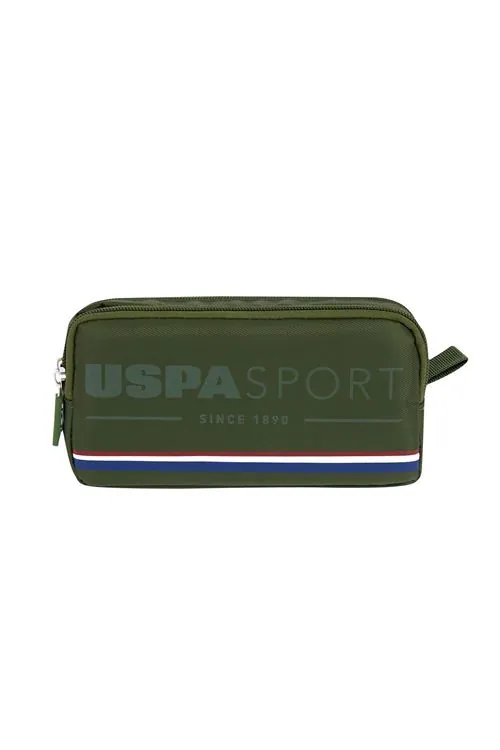 Lisanslı Us Polo ASSN Kalem Kutusu-Haki