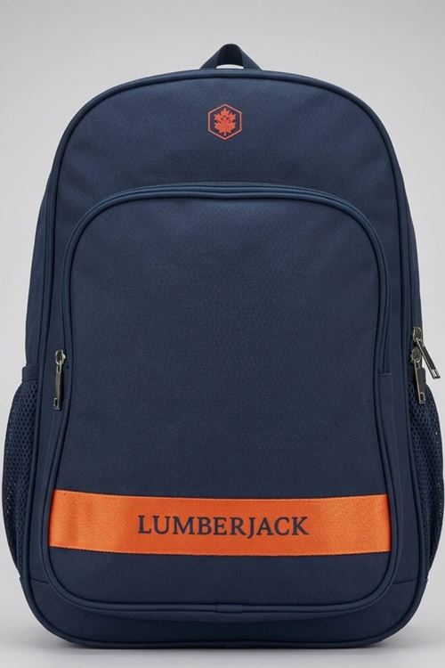 Lisanslı Lumberjack Sırt Çantası-Lacivert