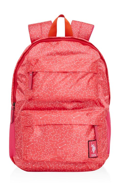 Lisanslı Us Polo ASSN Sırt Çantası-Pembe