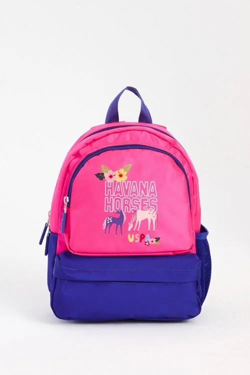 Lisanslı Us Polo ASSN Kreş Çantası-Pembe