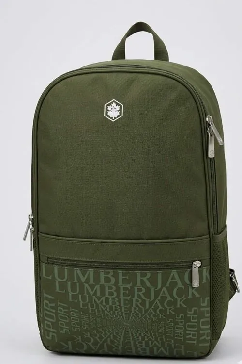Lisanslı Lumberjack Sırt Çantası-Haki
