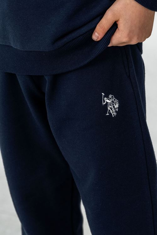 4-14 Yaş Lisanslı Us Polo Assn Erkek Çocuk Takım-Lacivert