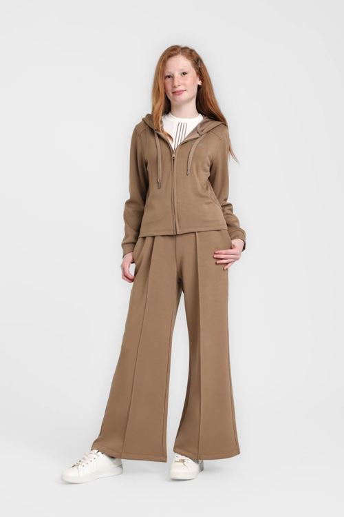 10-14 Yaş Magnolia Pure Kız Çocuk Takım-Cappuccino
