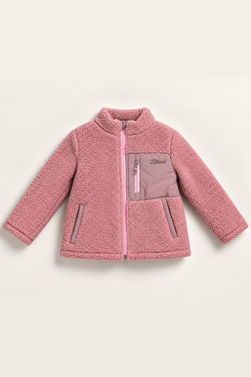 4-12 Yaş Winter Mode Kız Çocuk Mont-Pembe