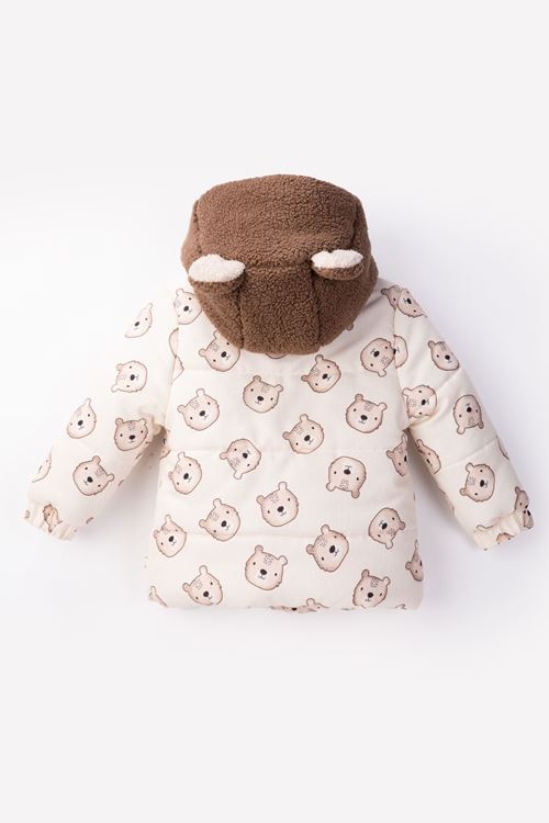 2-6 Yaş Big Bear Rabute Erkek Çocuk Mont-Latte