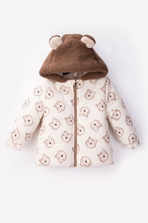 2-6 Yaş Big Bear Rabute Erkek Çocuk Mont-Latte