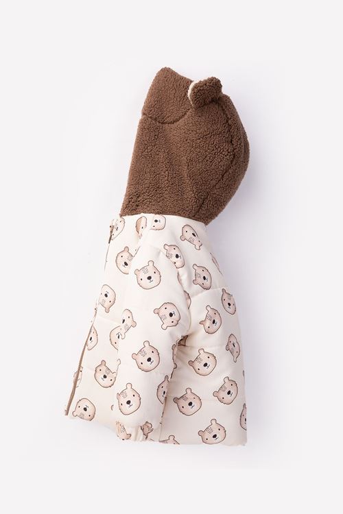 2-6 Yaş Big Bear Rabute Erkek Çocuk Mont-Latte