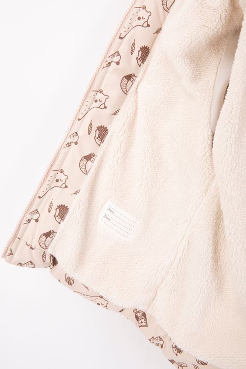 2-6 Yaş Happy Bear Cuse Erkek Çocuk Mont-Latte