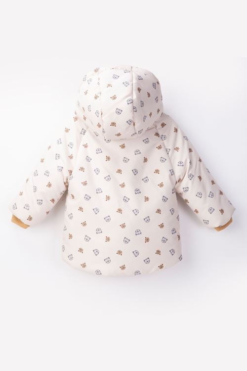 2-6 Yaş Bear Classe Erkek Çocuk Mont-Ekru