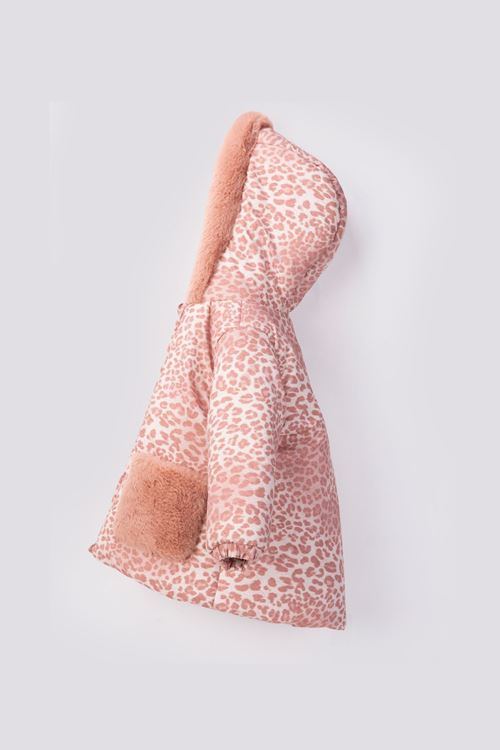 2-6 Yaş Leo Pink Kız Çocuk Mont-Pembe