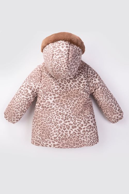 2-6 Yaş Leo Pink Kız Çocuk Mont-Mocca