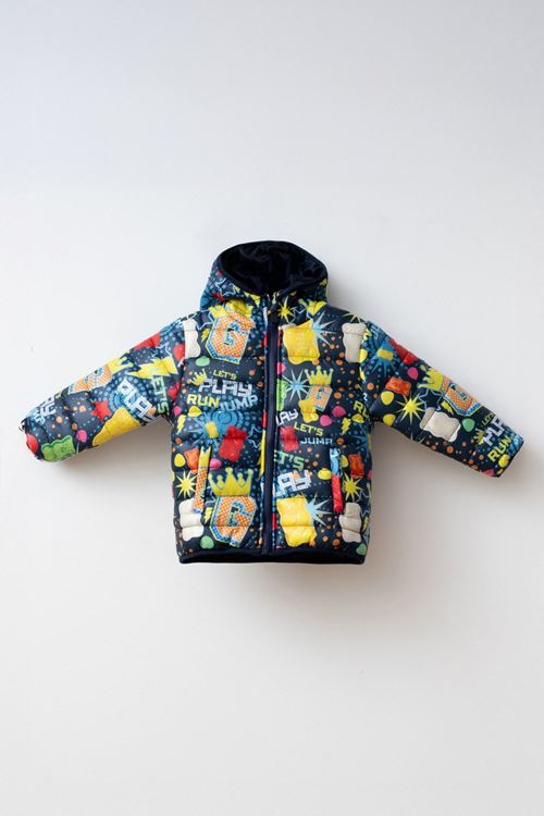 3-8 Yaş Lisanslı Haribo Unisex Tasarım Mont-Lacivert