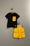 Mikro Erkek Çocuk Moda Takım - Sarı