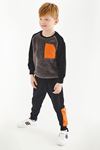 2-15 Yaş Cool Style Erkek Çocuk Eşofman Takım - Antrasit