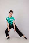 10-15 Yaş LcL Fashion Kız Çocuk Takım -Benetton Yeşili/Siyah