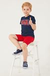 4-15 Yaş Lisanslı Us Polo ASSN Erkek Çocuk Takım -Lacivert
