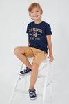 4-15 Yaş Lisanslı Us Polo ASSN Erkek Çocuk Takım -Lacivert