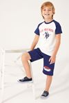 4-15 Yaş Lisanslı Us Polo ASSN Erkek Çocuk Takım -Beyaz