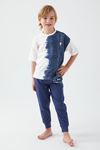 4-15 Yaş Lisanslı Us Polo ASSN Erkek Çocuk Takım -Lacivert