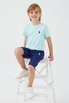 4-15 Yaş Lisanslı Us Polo ASSN Erkek Çocuk Takım -Mavi
