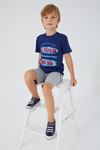 4-15 Yaş Lisanslı Us Polo ASSN Erkek Çocuk Takım -Lacivert