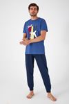 Baba FLY Style Erkek Pijama Takım -Gece Mavisi