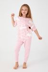 2-15 Yaş New Daisy Kız Çocuk Takım -Pembe
