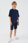2-15 Yaş Cotton Set Erkek Çocuk Takım -Lacivert