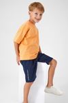 2-15 Yaş Cotton Set Erkek Çocuk Takım -Kavun