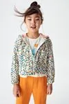 4-8 Yaş Coperta Birds Kız Çocuk Takım -Ekru