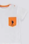 6 Aylık - 4 Yaş Lisanslı Us Polo Assn Erkek Bebek Takım -Turuncu