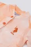 6 Aylık - 4 Yaş Lisanslı Us Polo Assn Kız Bebek Hırka -Somon