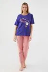 Anne Positive Pijama Takım -Mor