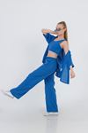 9-15 Yaş Miami Fashion Kız Çocuk 3'Lü Takım -Saks