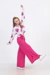 9-15 Yaş Cotton Daisy  Kız Çocuk Takım -Beyaz