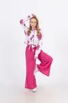 9-15 Yaş Cotton Daisy  Kız Çocuk Takım -Beyaz