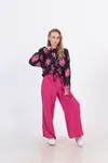 9-15 Yaş Cotton Daisy  Kız Çocuk Takım -Siyah